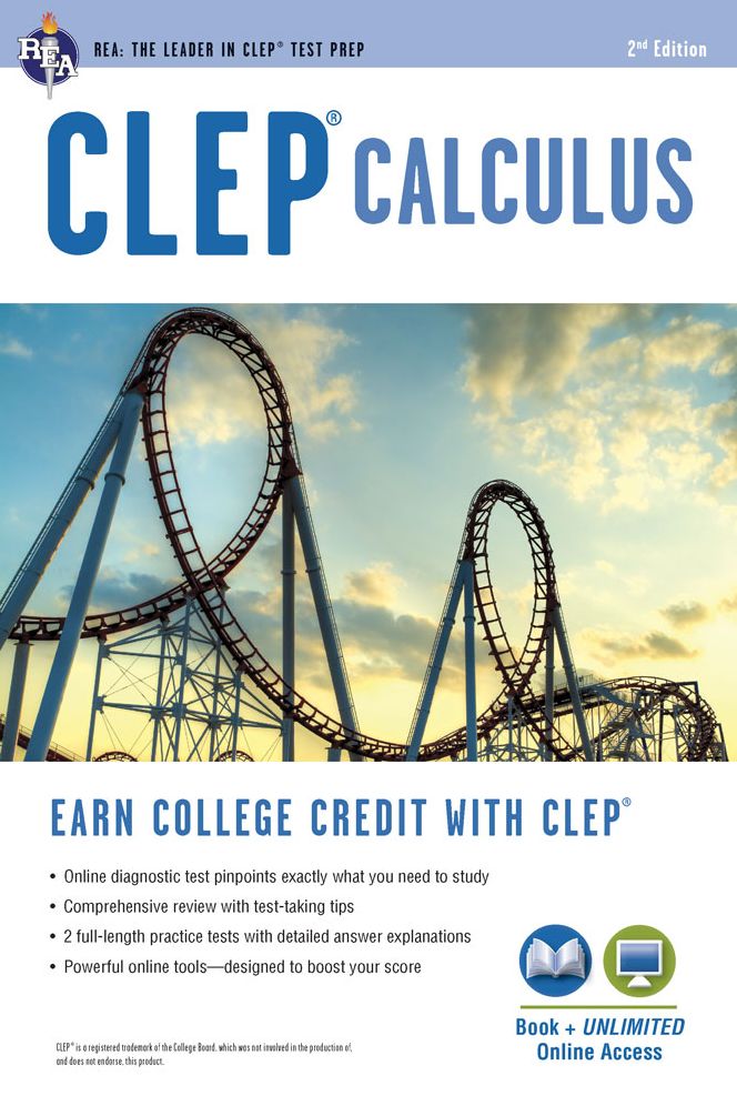 CLEP® Calculus Book + Online