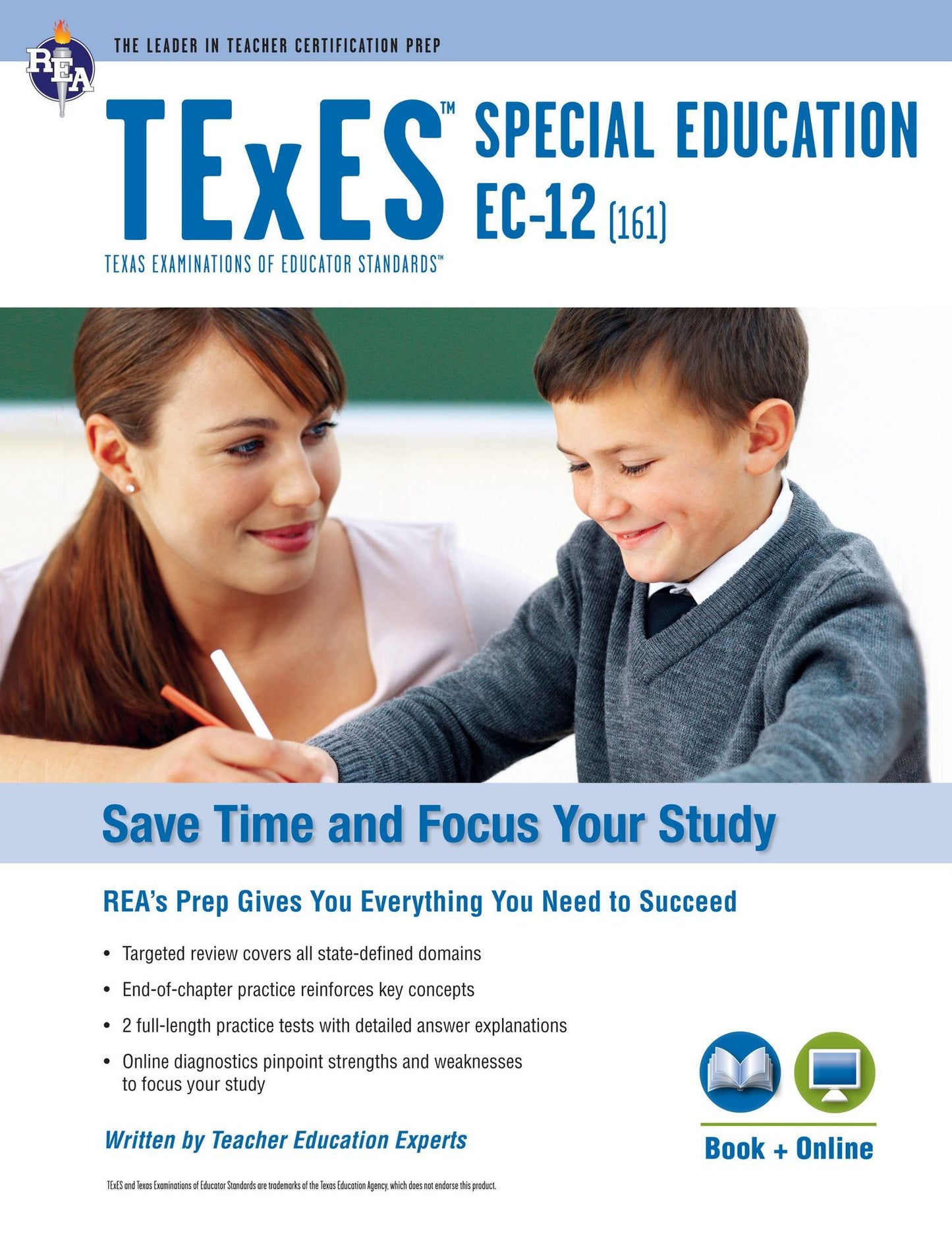 TExES Special Education EC-12 & Supplemental 161, 163 w/Online Practice Tests