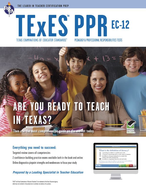 Texas TExES PPR EC-12 (160) w/Online Practice Tests