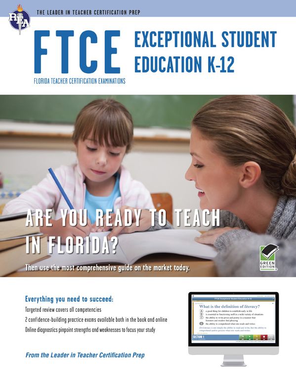 FTCE Exceptional Student Education K-12 Book + Online