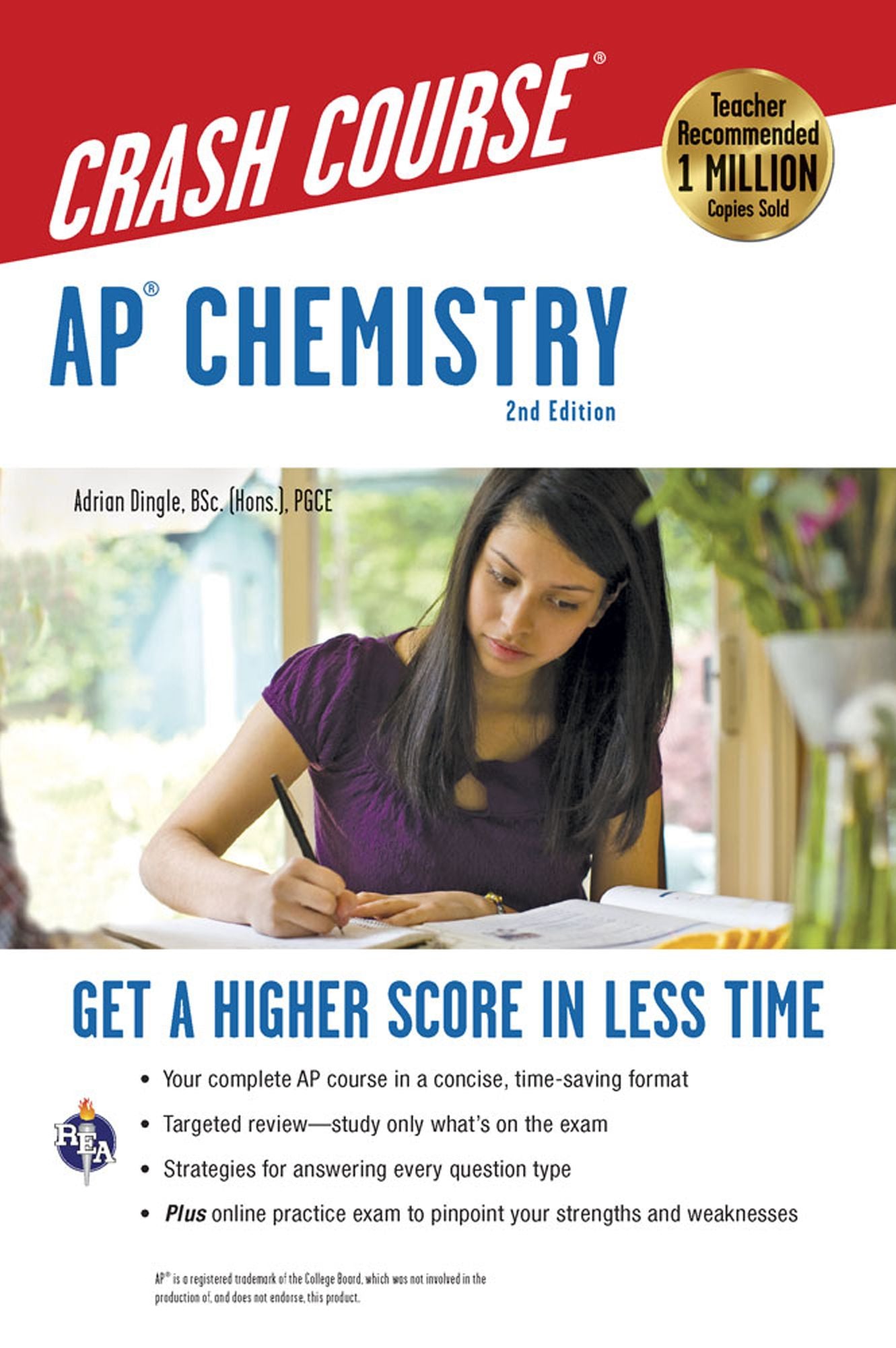 AP® Chemistry Crash Course, 2nd Ed., Book + Online