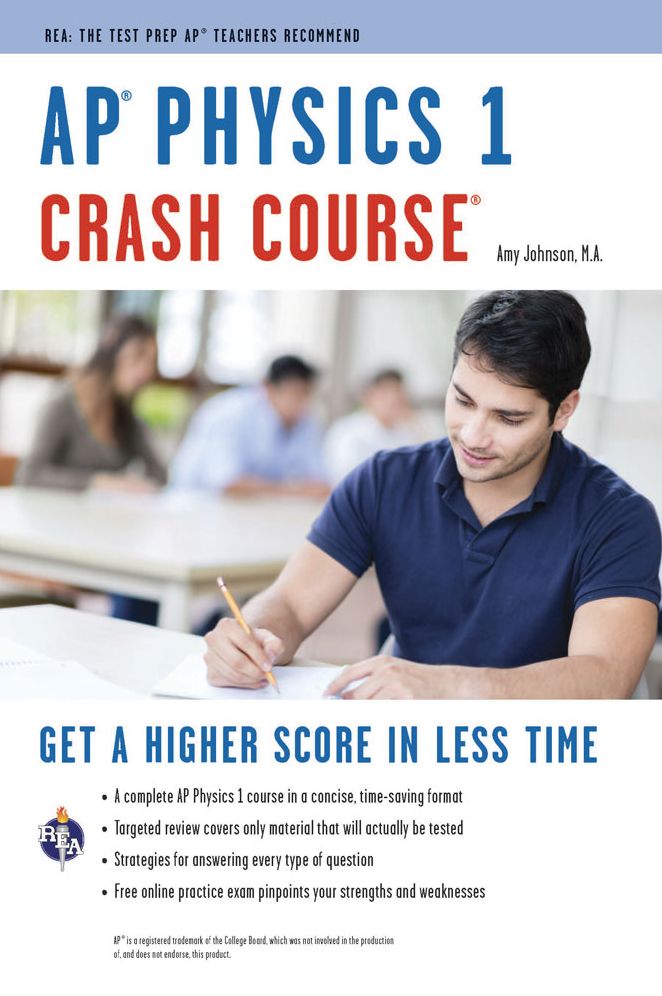 AP Physics 1 Crash Course Book + Online