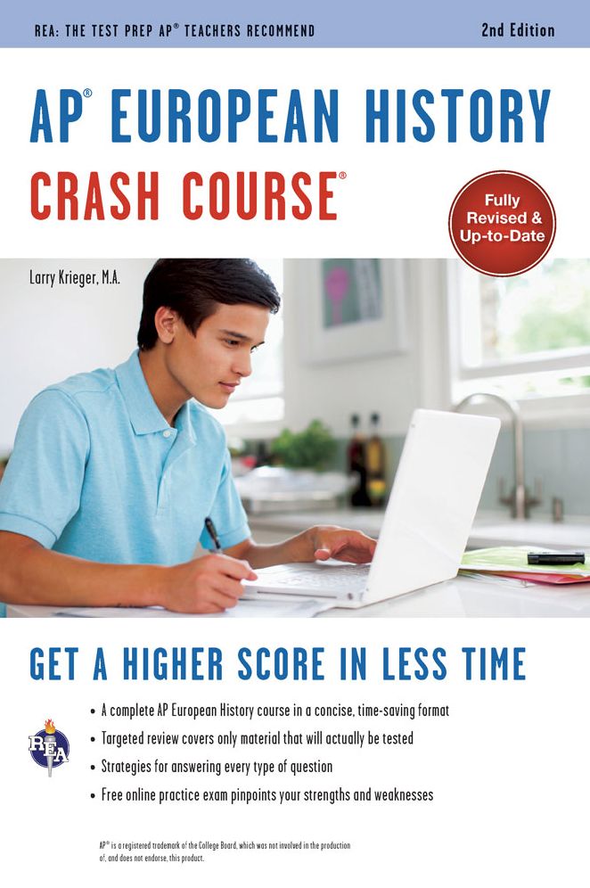 AP® European History Crash Course, 2nd Ed., Book + Online