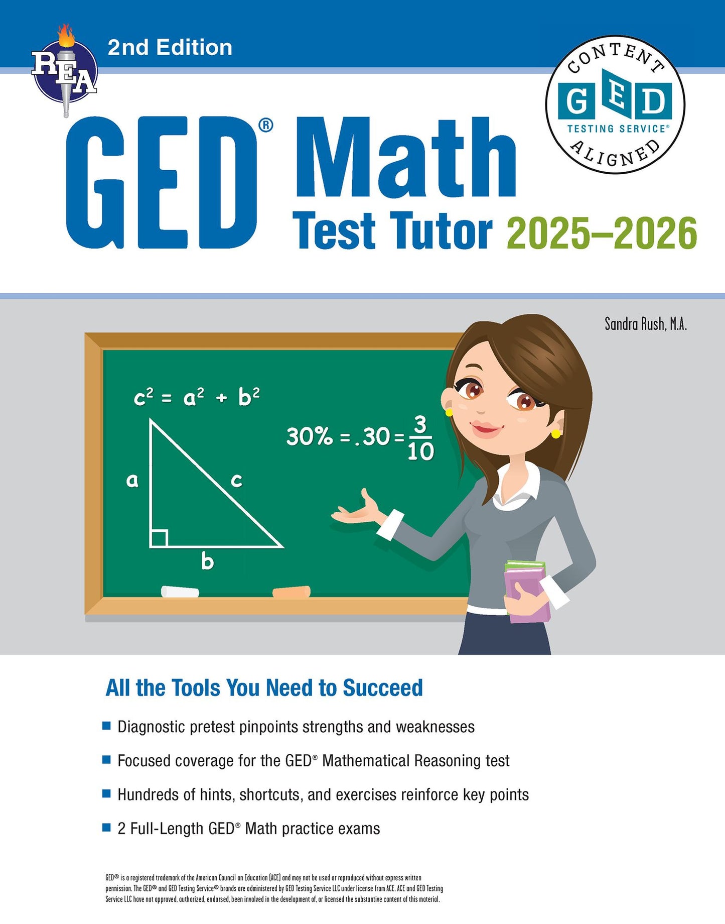 GED® Math Test Tutor, 2nd Edition