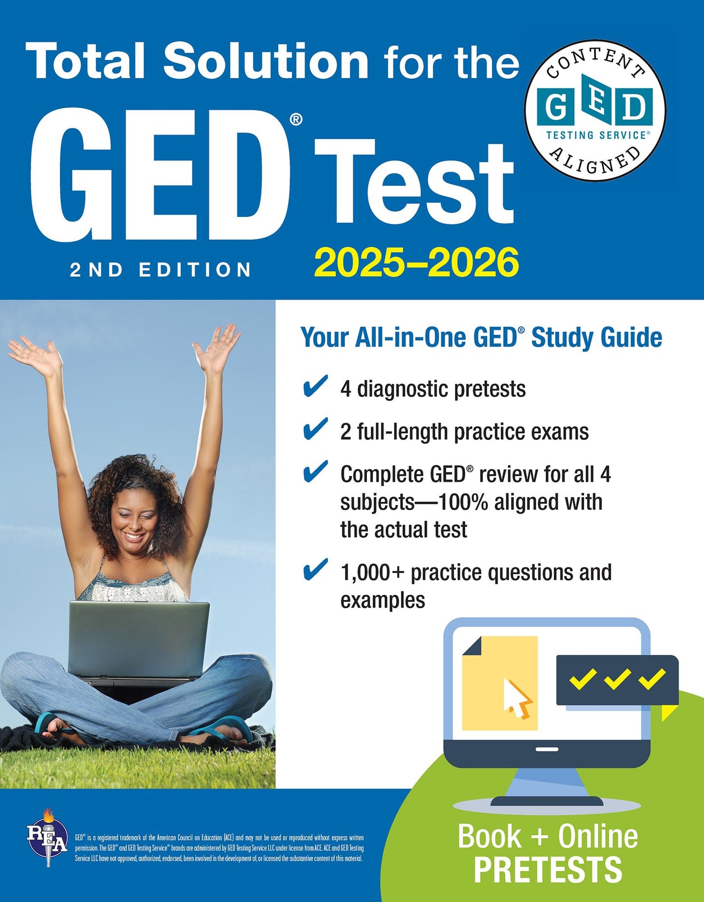 GED® Test: REA's Total Solution for the GED® Test, 2nd Edition