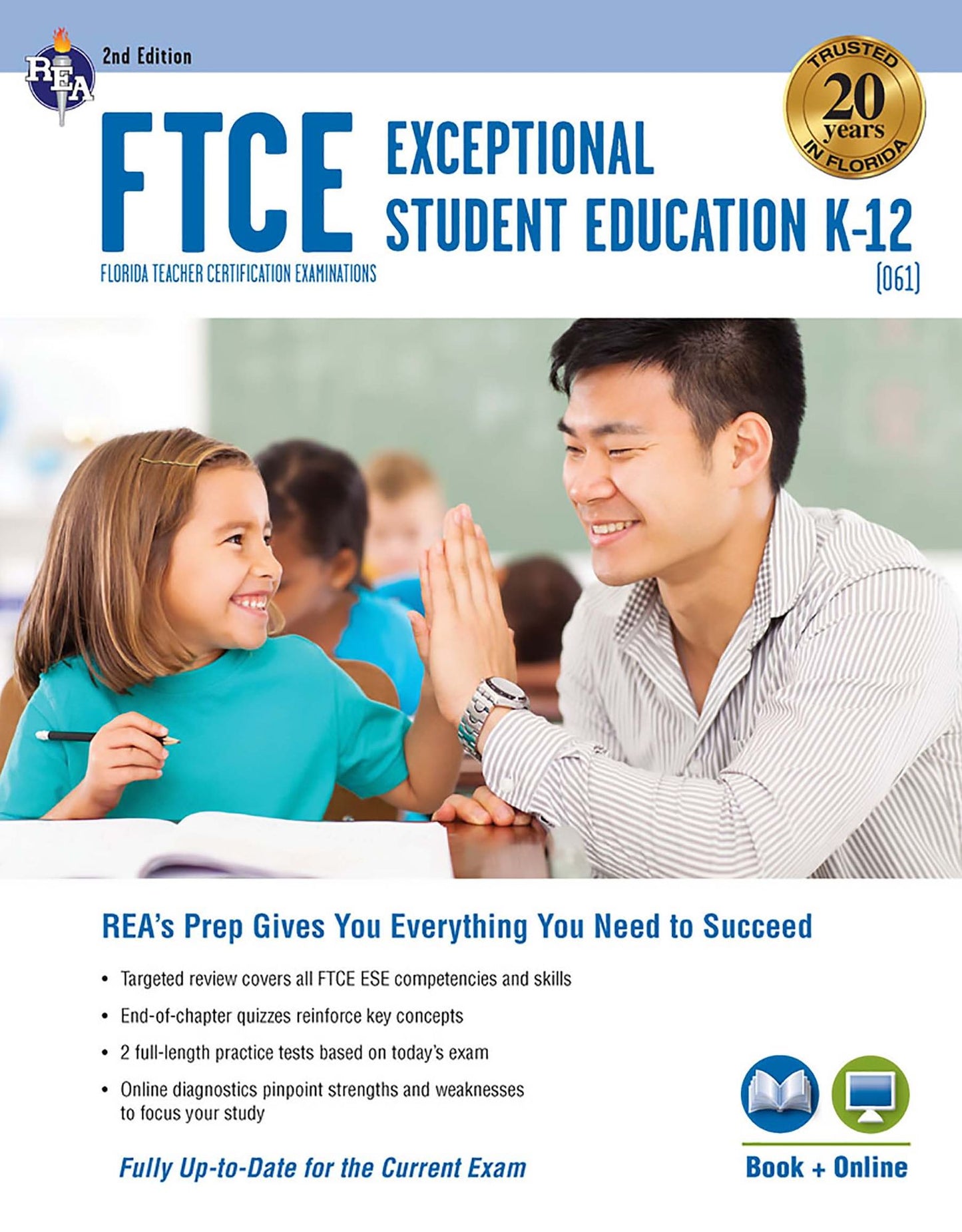 FTCE Exceptional Student Education K-12 (061) Book + Online 2e