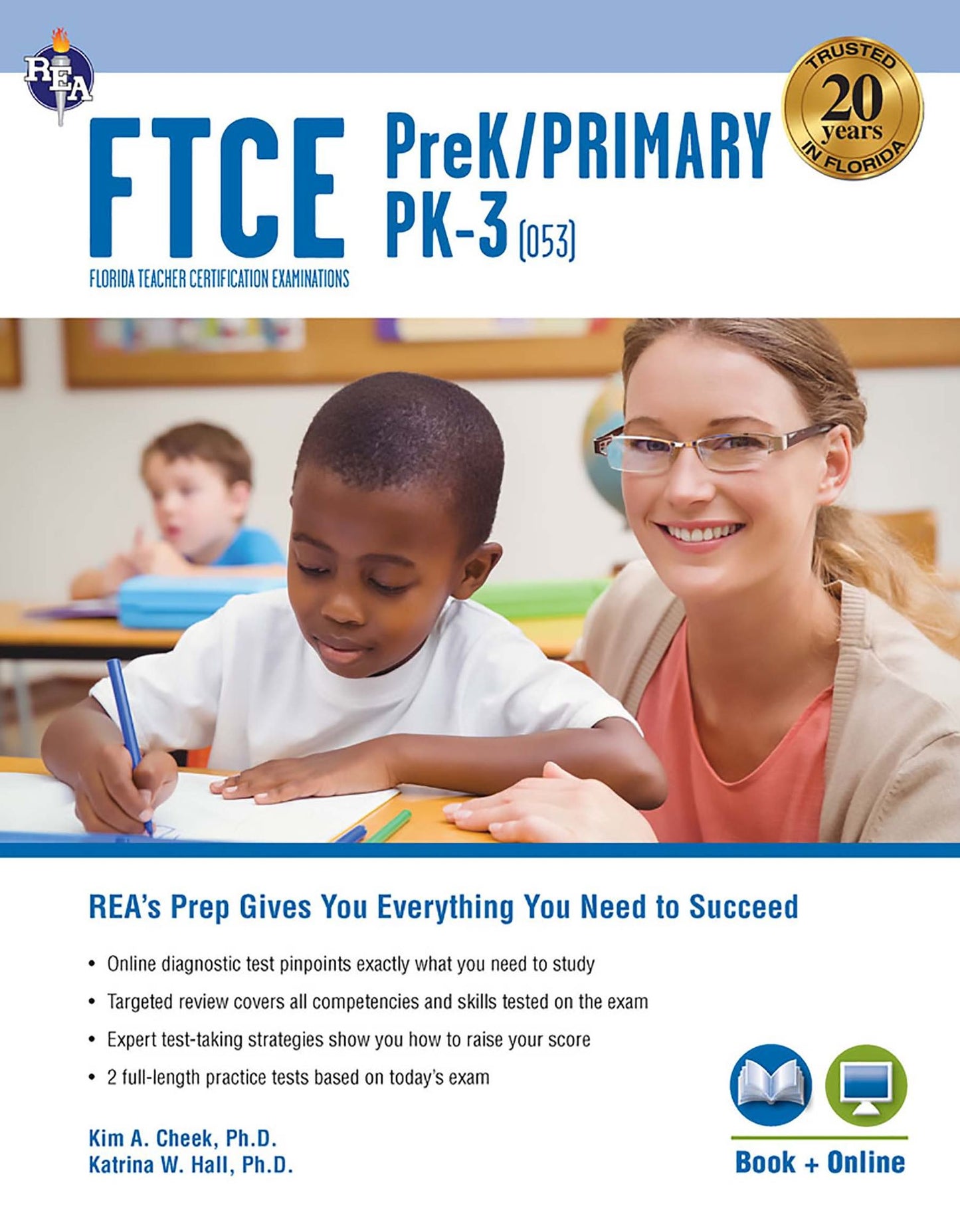 FTCE PK/Primary Pk-3 Book + Online