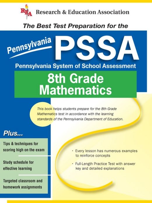 Pennsylvania PSSA Grade 8 Math