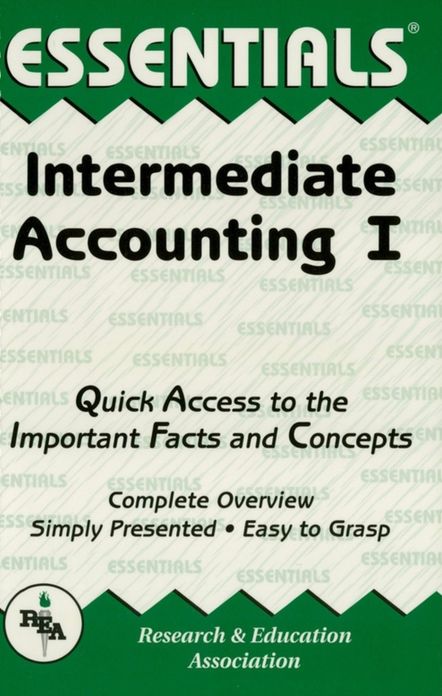 Intermediate Accounting I Essentials