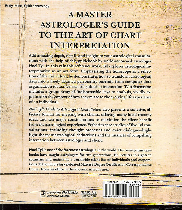 Noel Tyl's Guide to Astrological Consultation