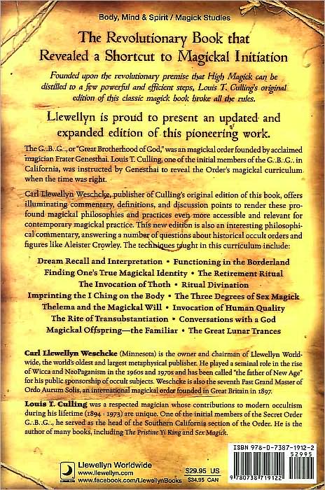 Compl Magick Curriculum of the Secret Order G.B.G.: Being the Entire Study, Curriculum, Magick Rituals and Initiatory Practices of the G.B.G.