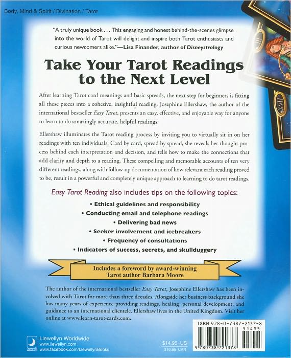 Easy Tarot Reading: The Process Revealed in Ten True Readings