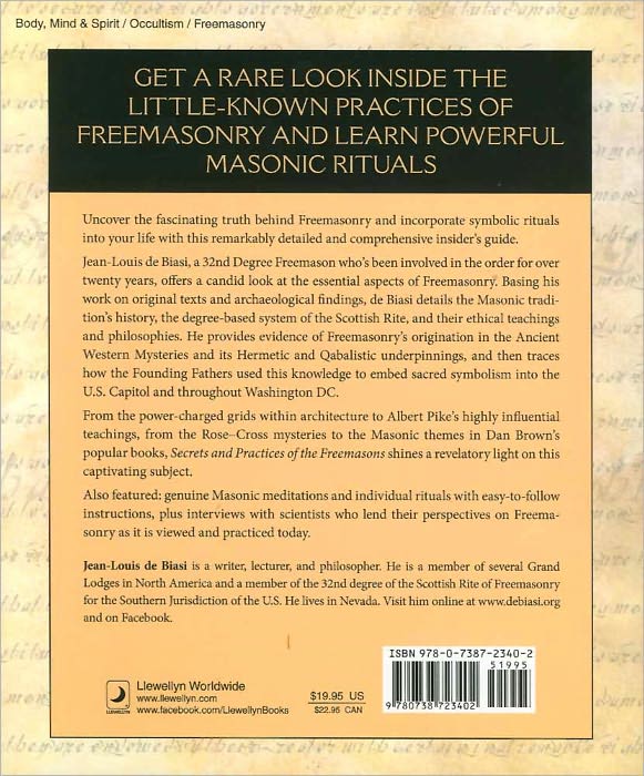 Secrets and Practices of the Freemasons: Sacred Mysteries, Rituals and Symbols Revealed