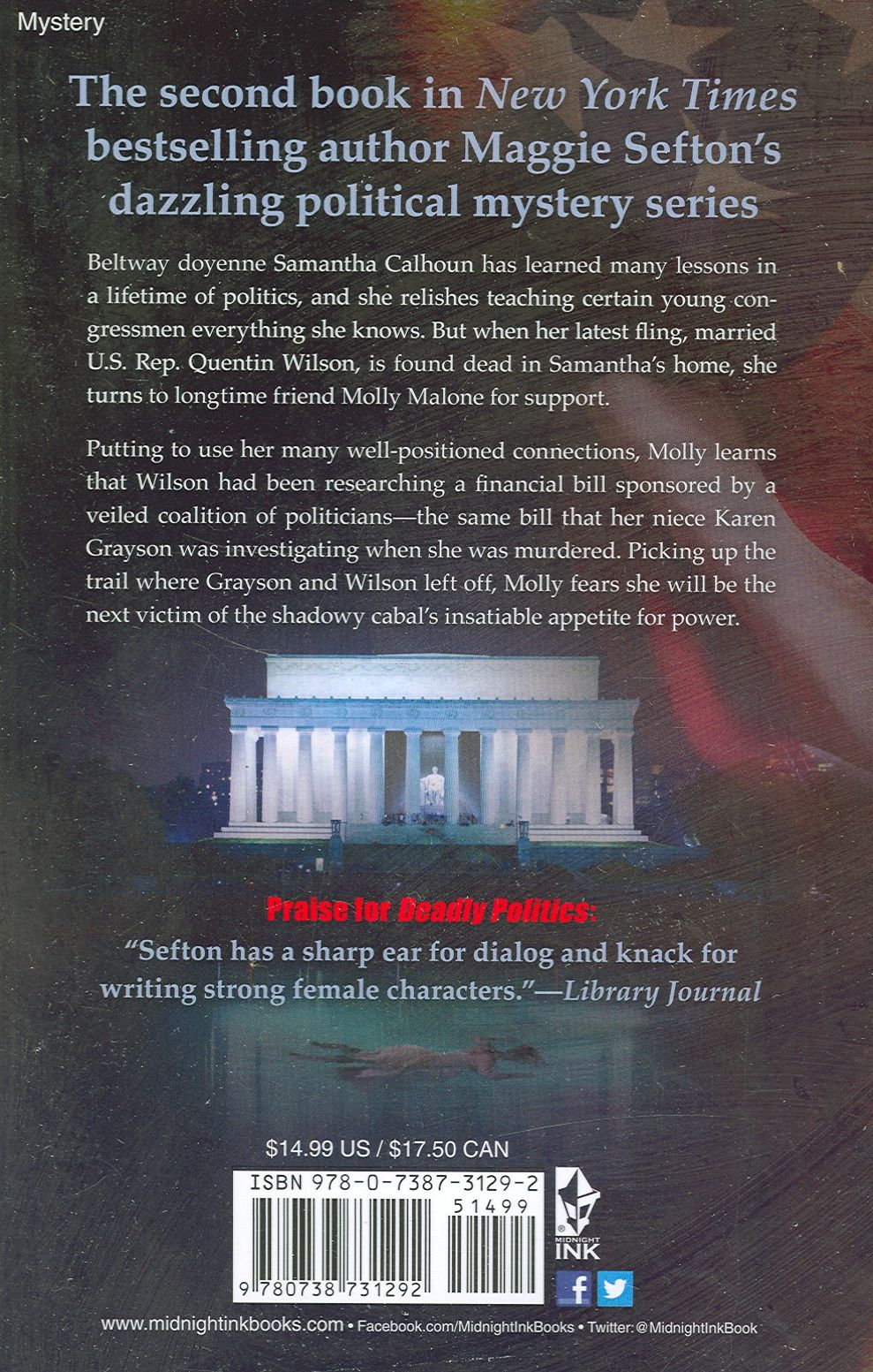 Poisoned Politics (Molly Malone Series #2)