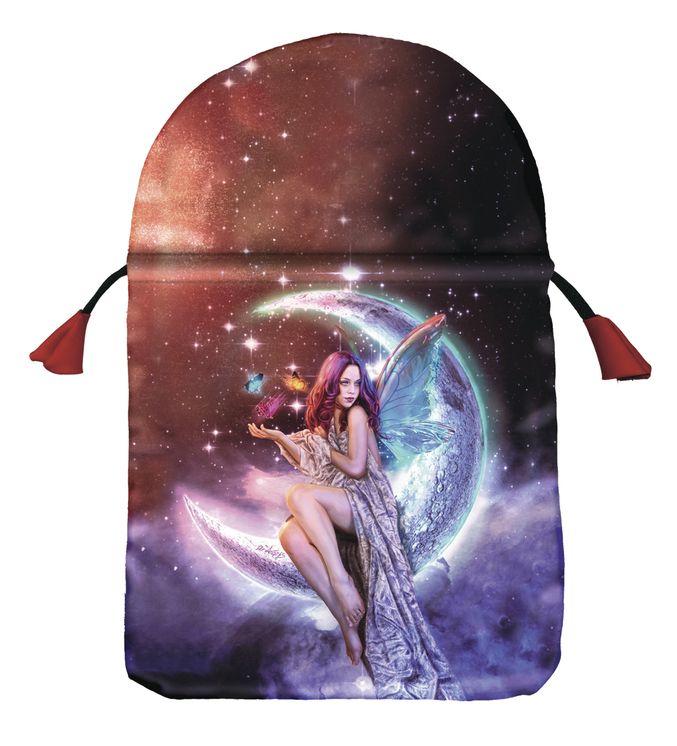 Moon Fairy Satin Tarot Bag