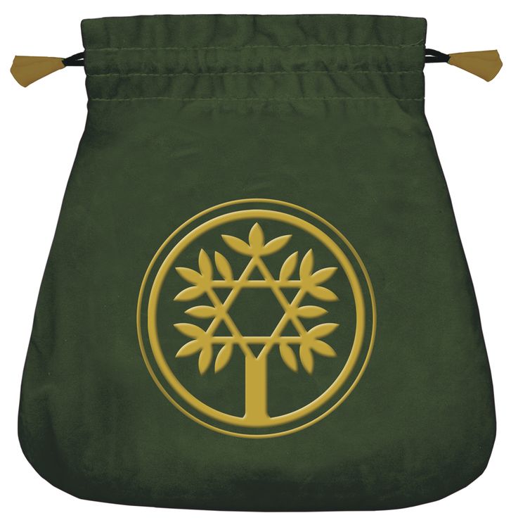 Celtic Tree Velvet Tarot Bag