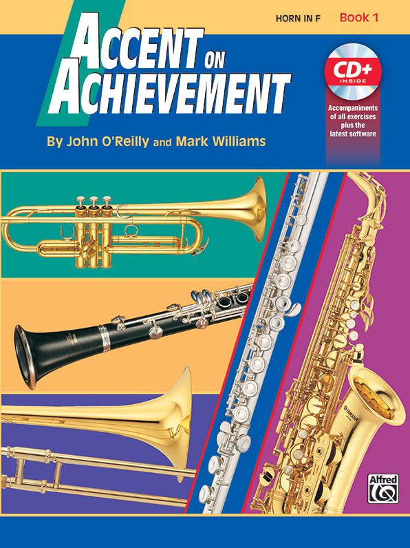 Accent on Achievement, Bk 1: Horn in F, Book & CD