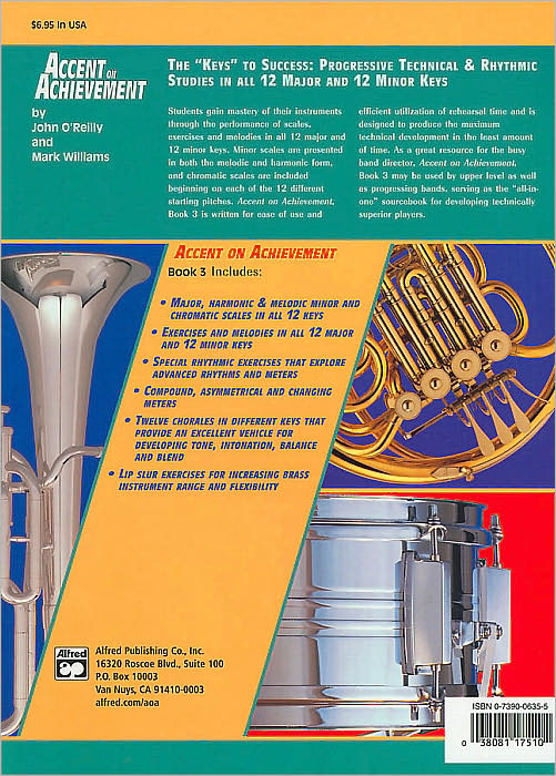 Accent on Achievement, Bk 3: Baritone T.C.