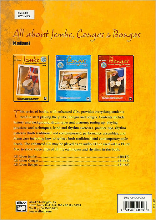 All About Bongos: Book & Enhanced CD
