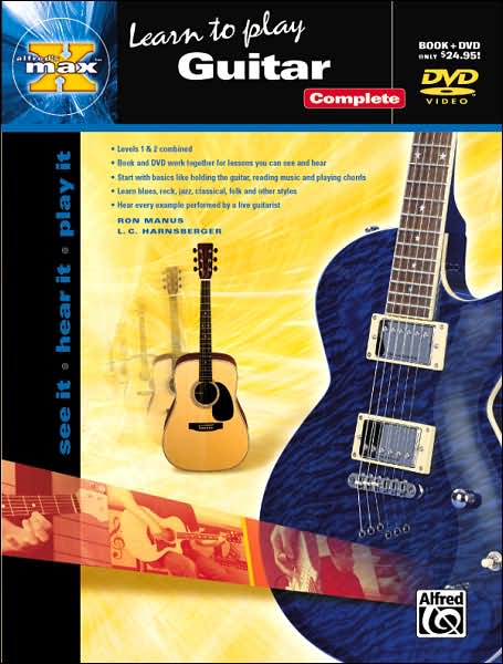 Alfred's MAX Guitar Complete: Book & DVD (Sleeve)