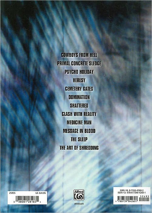 Pantera -- Cowboys from Hell: Authentic Guitar TAB