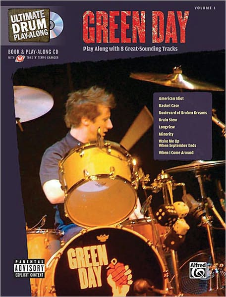 Ultimate Drum Play-Along Green Day: Book & CD