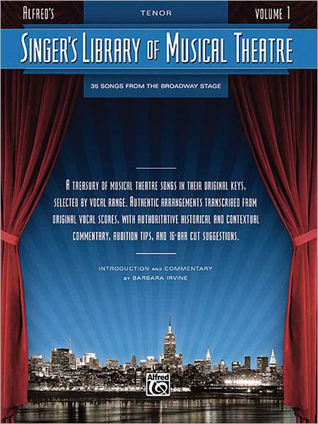 Singer's Library of Musical Theatre - Vol. 1: Tenor Book Only