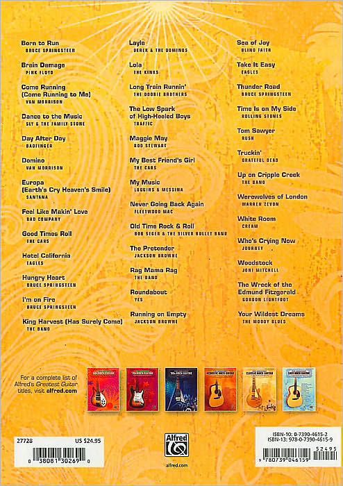 The Greatest Classic Rock Guitar: Authentic Guitar TAB