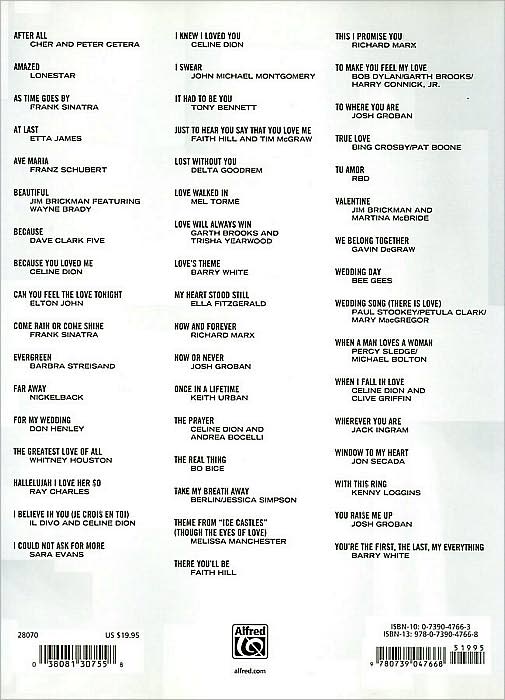 The Wedding Songs Big Book: Piano/Vocal/Chords