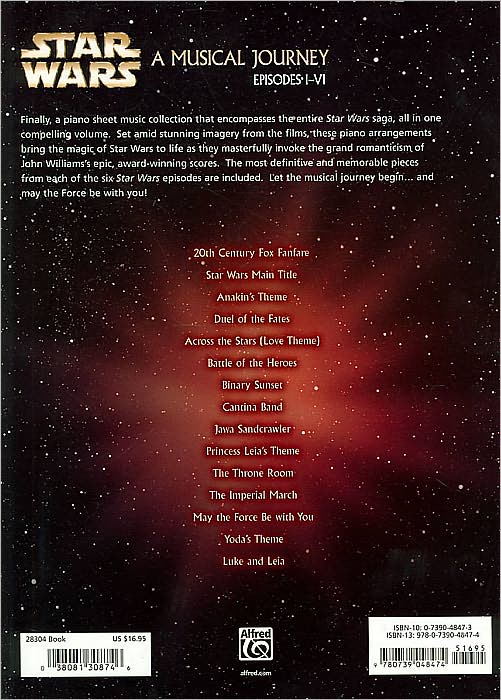 Star Wars - A Musical Journey (Music from Episodes I - VI)