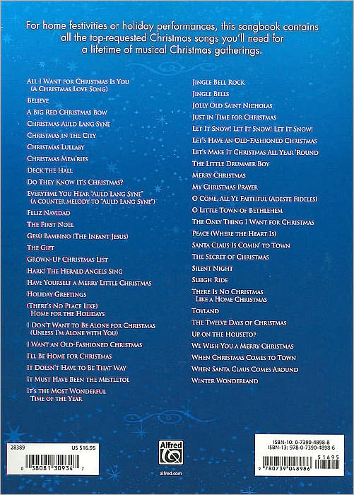 Christmas Song Essentials: Piano/Vocal/Chords
