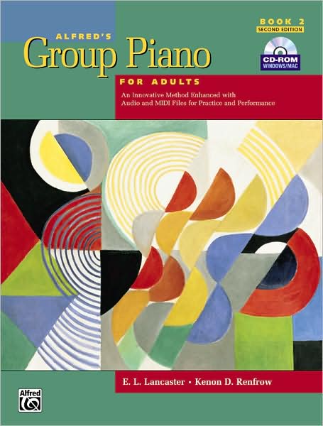 Alfred's Group Piano for Adults Student Book, Bk 2: Book & CD-ROM