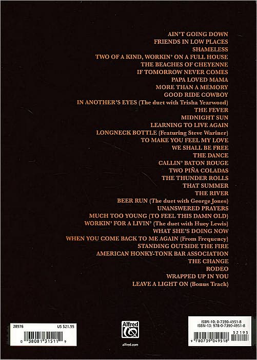 Garth Brooks -- The Ultimate Hits: Easy Guitar TAB