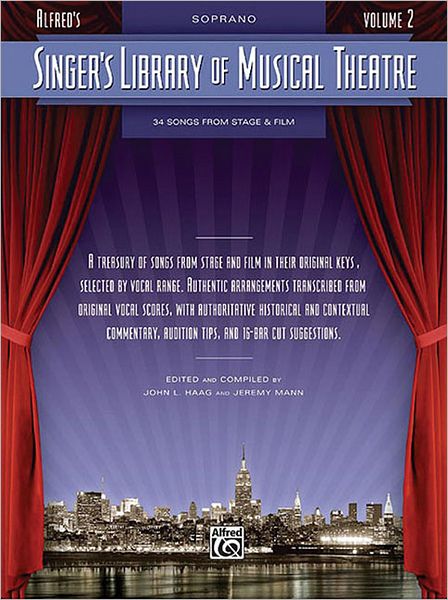 Singer's Library of Musical Theatre, Vol 2: Soprano Voice