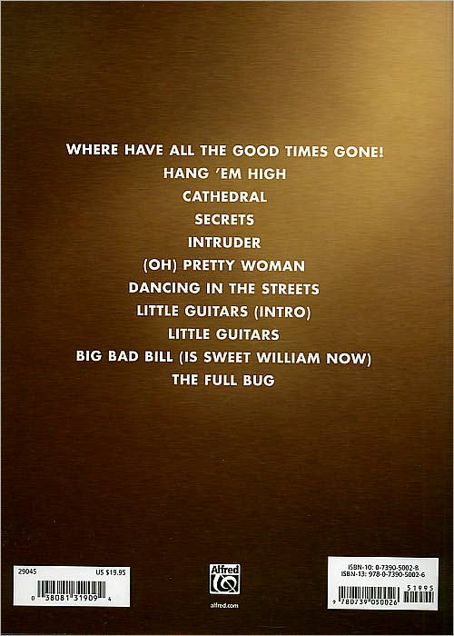 Van Halen -- Diver Down: Authentic Guitar TAB