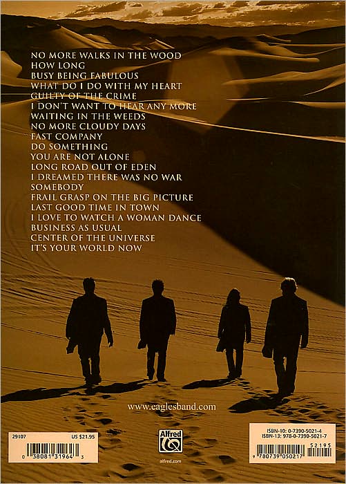 Eagles -- Long Road Out of Eden: Piano/Vocal/Chords