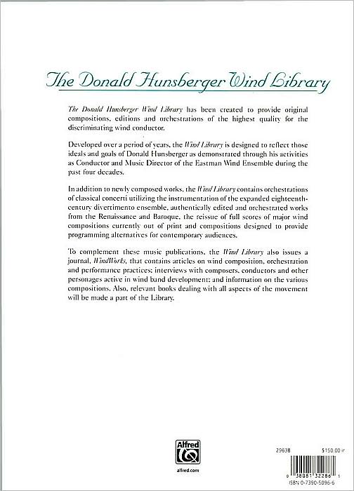 Three Spanish Songs: For Soprano and Wind Ensemble, Conductor Score & Parts