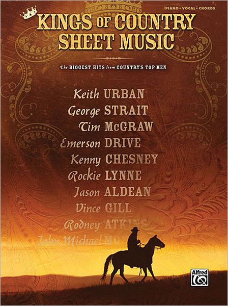 The Kings of Country Sheet Music: Piano/Vocal/Chords