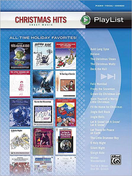 Christmas Hits Sheet Music Playlist: Piano/Vocal/Chords