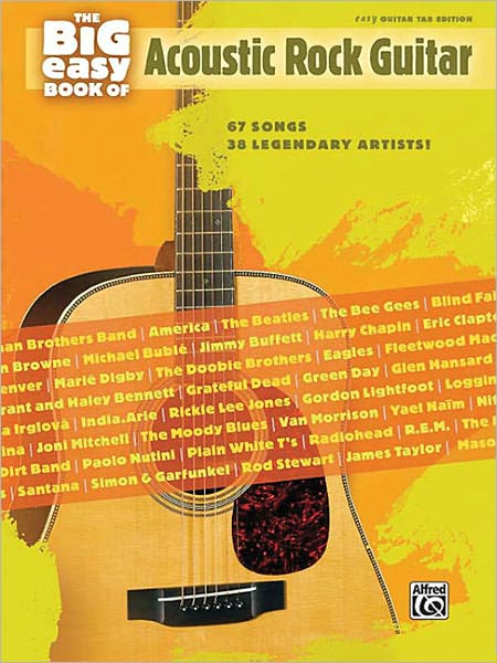 The Big Easy Book of Acoustic Guitar: Easy Guitar TAB