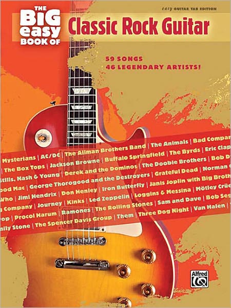 The Big Easy Book of Classic Rock Guitar: Easy Guitar TAB