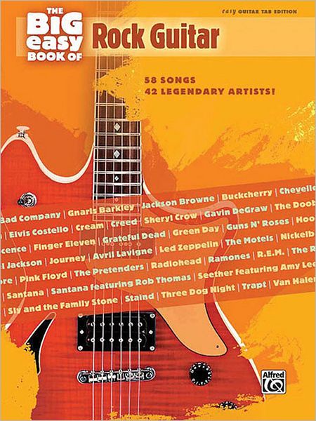 The Big Easy Book of Rock Guitar: Easy Guitar TAB