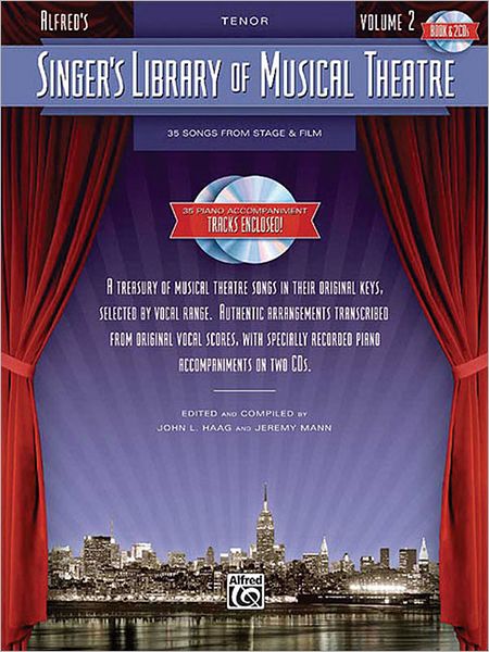 Singer's Library of Musical Theatre, Volume 2: Tenor Voice, Book & CD