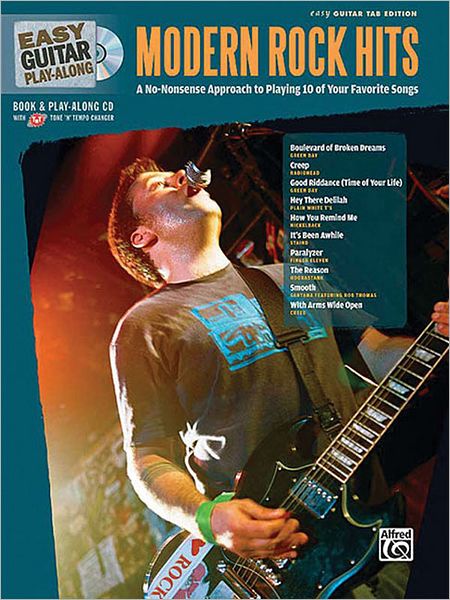 Easy Guitar Play-Along Modern Rock Hits: Easy Guitar Tab, Book & CD