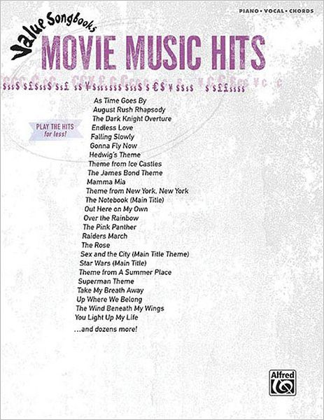 Value Songbooks: Movie Music Hits