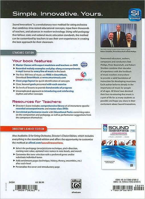 Sound Innovations for String Orchestra, Bk 1: A Revolutionary Method for Beginning Musicians (Viola), Book, CD & DVD