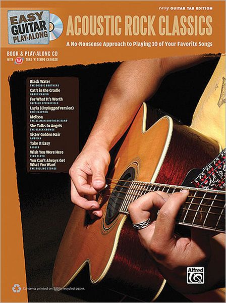 Easy Guitar Play-Along: Acoustic Rock Classics