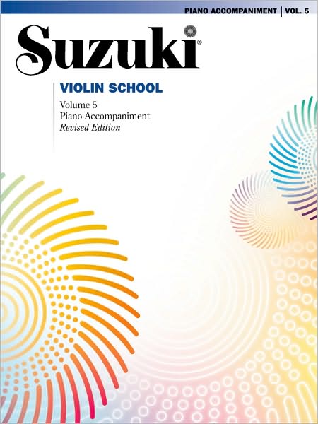 Suzuki Violin School, Vol 5: Piano Acc.