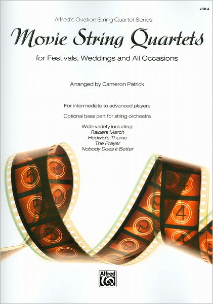 Movie String Quartets for Festivals, Weddings, and All Occasions: Viola, Parts