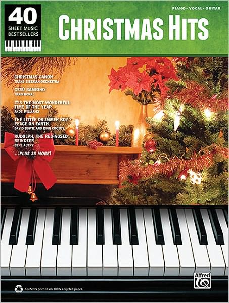 Christmas Hits: 40 Sheet Music Bestsellers Series